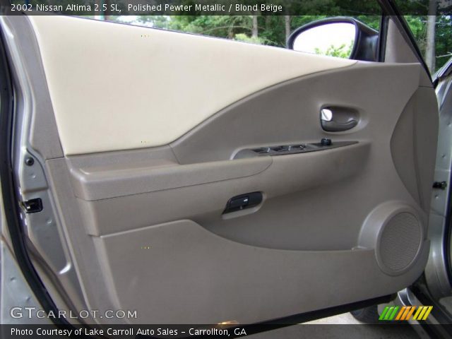 2002 Nissan Altima 2.5 SL in Polished Pewter Metallic