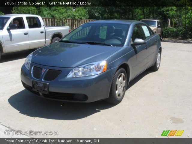 2006 Pontiac G6 Sedan in Granite Metallic