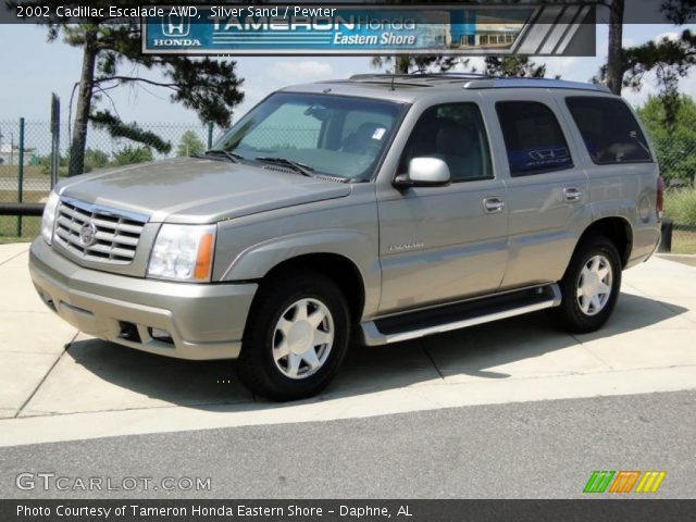 2002 Cadillac Escalade AWD in Silver Sand