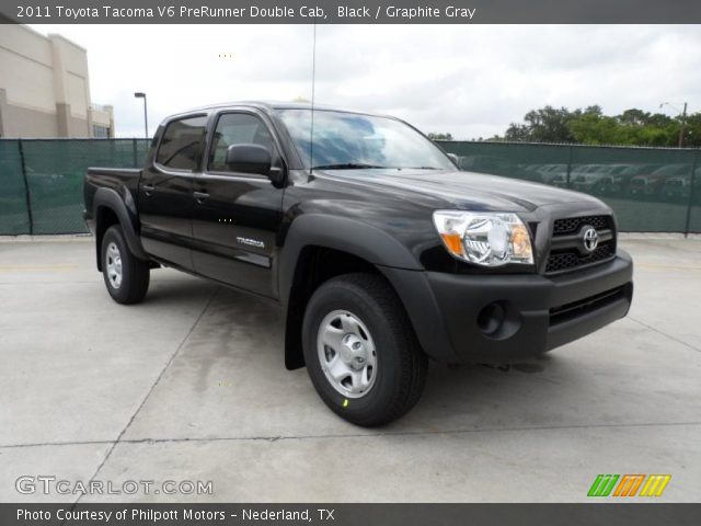 2011 Toyota Tacoma V6 PreRunner Double Cab in Black