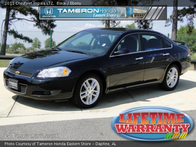 2011 Chevrolet Impala LTZ in Black