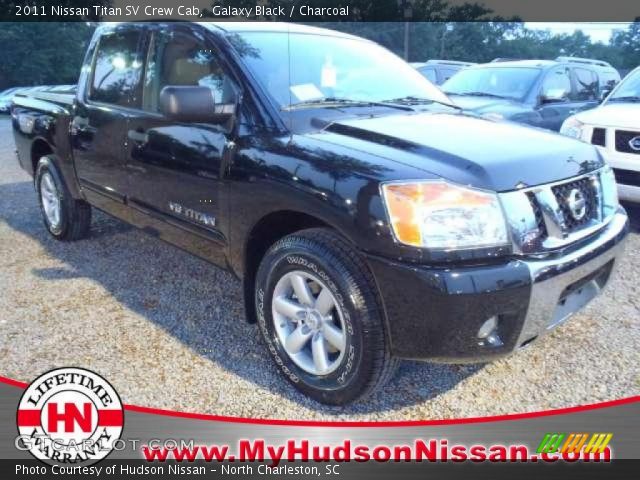 2011 Nissan Titan SV Crew Cab in Galaxy Black