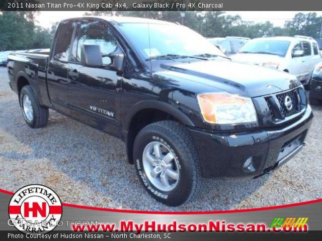 2011 Nissan Titan Pro-4X King Cab 4x4 in Galaxy Black