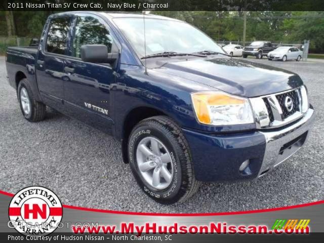 2011 Nissan Titan SV Crew Cab in Navy Blue