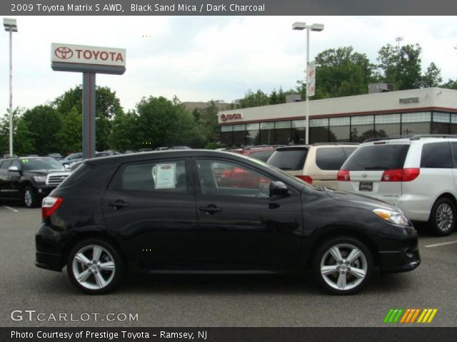 2009 Toyota Matrix S AWD in Black Sand Mica