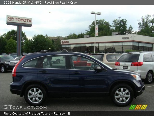 2008 Honda CR-V LX 4WD in Royal Blue Pearl