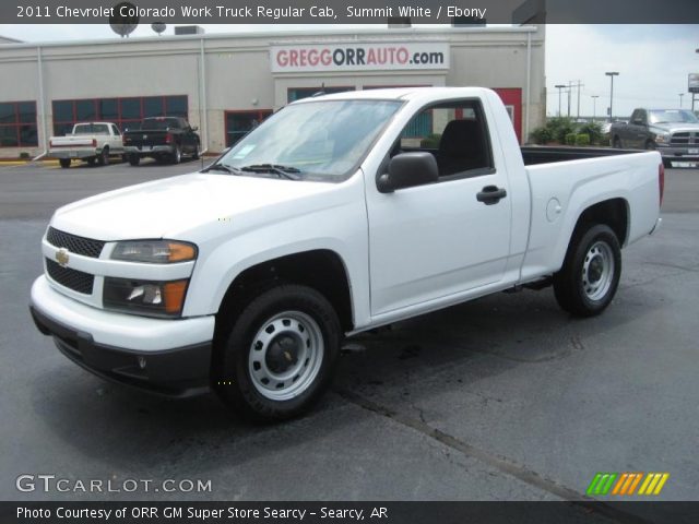 2011 Chevrolet Colorado Work Truck Regular Cab in Summit White