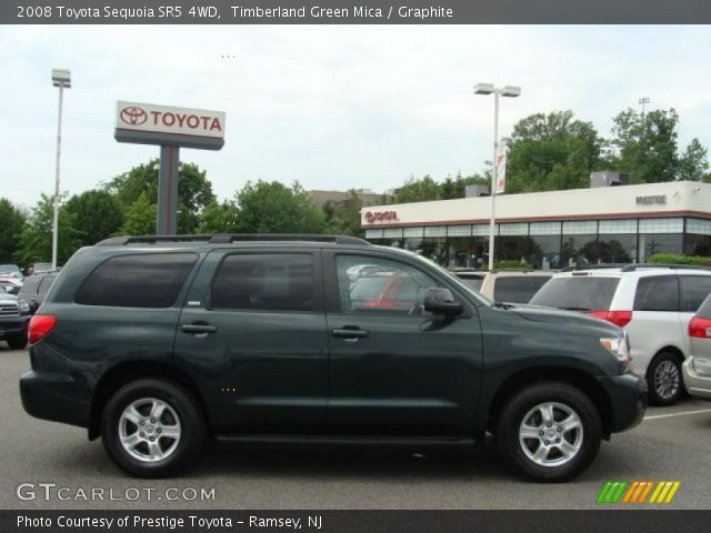 2008 Toyota Sequoia SR5 4WD in Timberland Green Mica