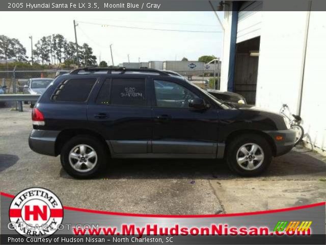 2005 Hyundai Santa Fe LX 3.5 in Moonlit Blue