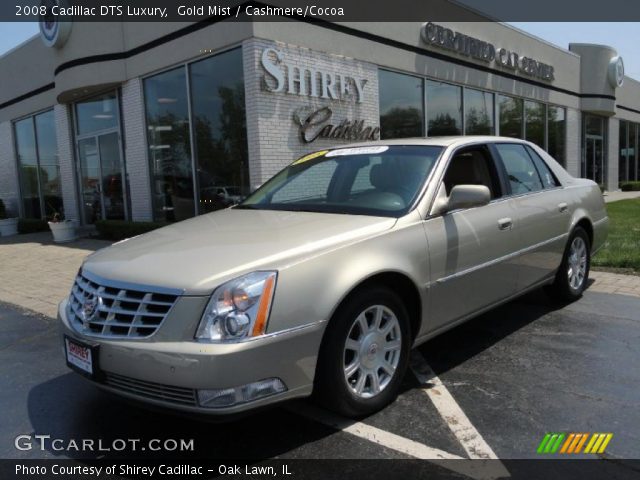 2008 Cadillac DTS Luxury in Gold Mist