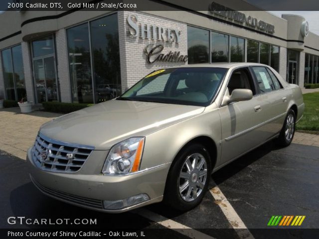 2008 Cadillac DTS  in Gold Mist