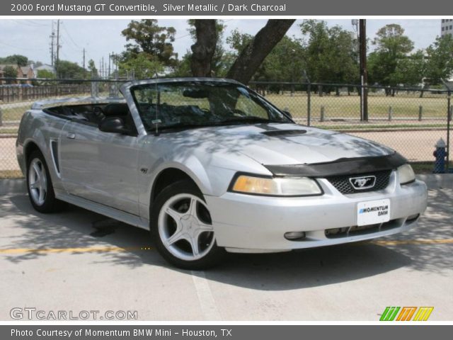 2000 Ford Mustang GT Convertible in Silver Metallic