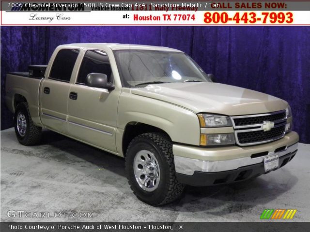 2006 Chevrolet Silverado 1500 LS Crew Cab 4x4 in Sandstone Metallic