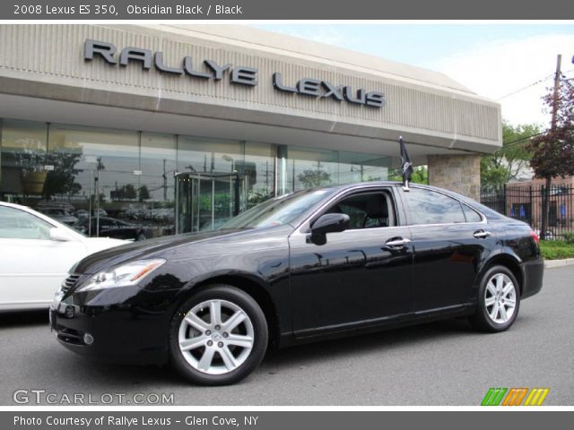 2008 Lexus ES 350 in Obsidian Black