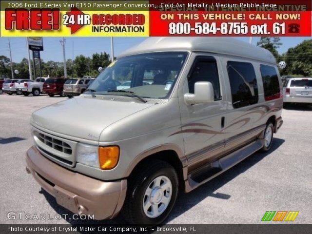 2006 Ford E Series Van E150 Passenger Conversion in Gold Ash Metallic