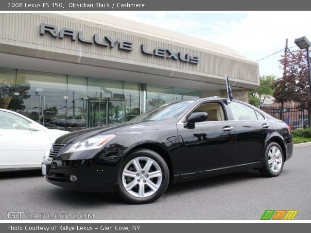 2008 Lexus ES 350 in Obsidian Black