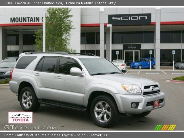 2008 Toyota 4Runner Limited 4x4 in Titanium Metallic