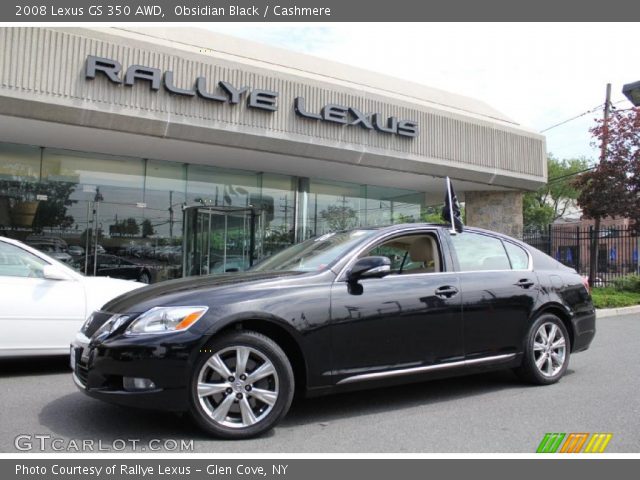 2008 Lexus GS 350 AWD in Obsidian Black