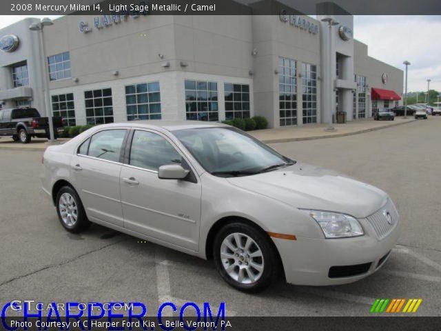 2008 Mercury Milan I4 in Light Sage Metallic