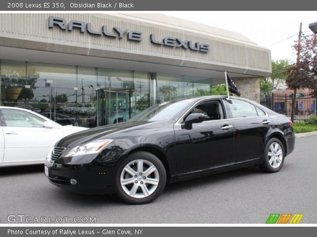 2008 Lexus ES 350 in Obsidian Black