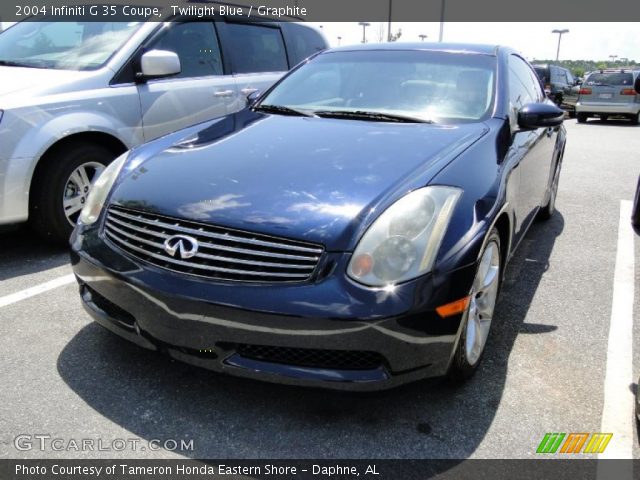 2004 Infiniti G 35 Coupe in Twilight Blue