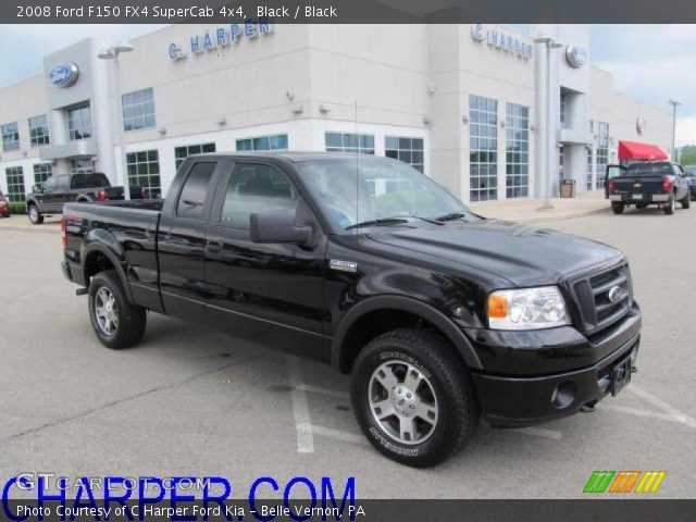 2008 Ford F150 FX4 SuperCab 4x4 in Black