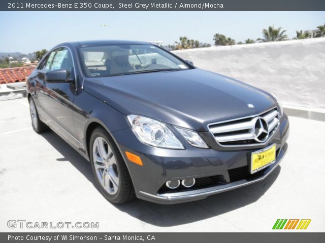 2011 Mercedes-Benz E 350 Coupe in Steel Grey Metallic