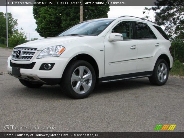 2011 Mercedes-Benz ML 350 BlueTEC 4Matic in Arctic White