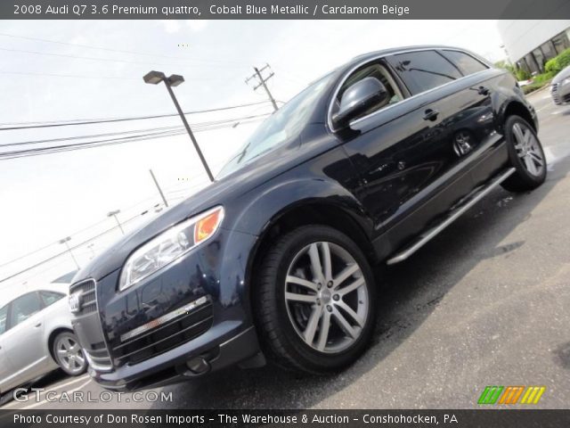 2008 Audi Q7 3.6 Premium quattro in Cobalt Blue Metallic