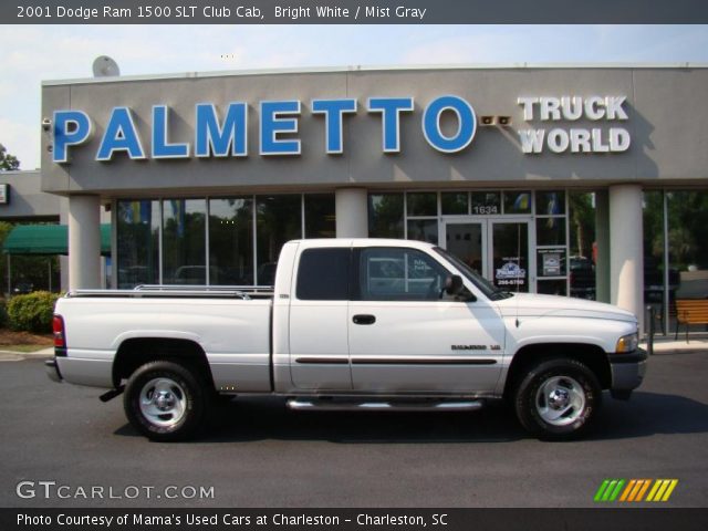 2001 Dodge Ram 1500 SLT Club Cab in Bright White