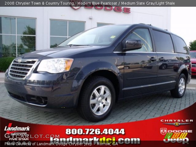 2008 Chrysler Town & Country Touring in Modern Blue Pearlcoat
