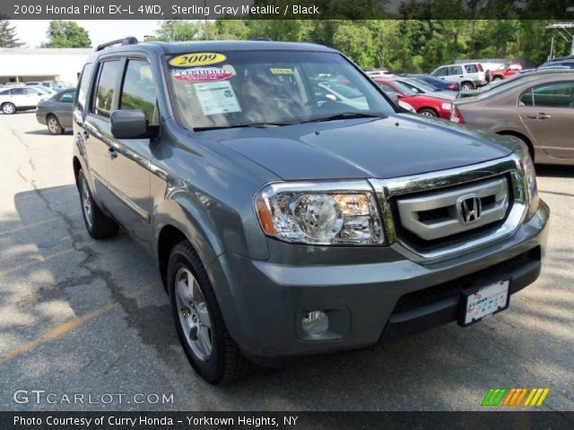 2009 Honda Pilot EX-L 4WD in Sterling Gray Metallic