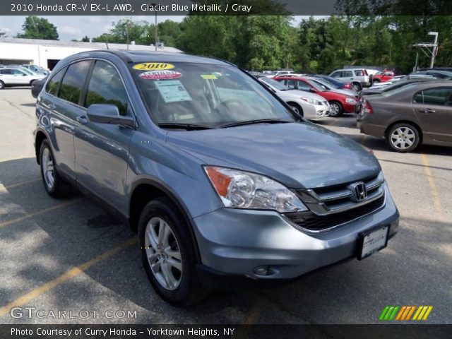 2010 Honda CR-V EX-L AWD in Glacier Blue Metallic
