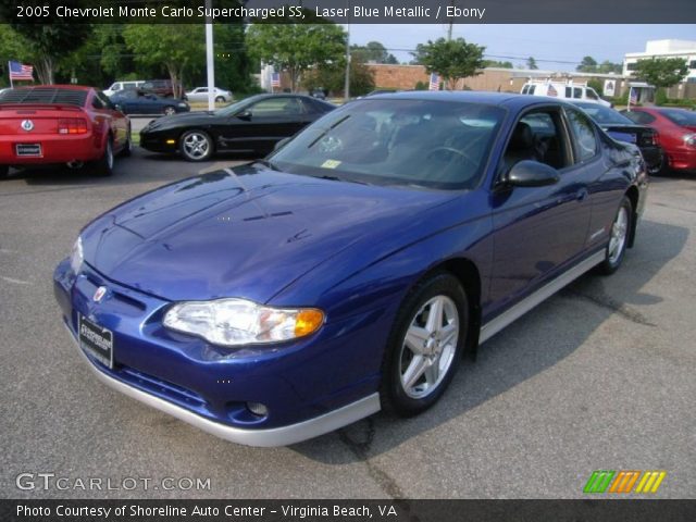 2005 Chevrolet Monte Carlo Supercharged SS in Laser Blue Metallic