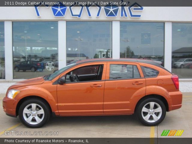 2011 Dodge Caliber Mainstreet in Mango Tango Pearl