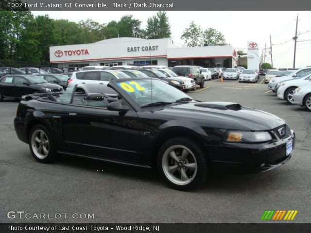 2002 Ford Mustang GT Convertible in Black