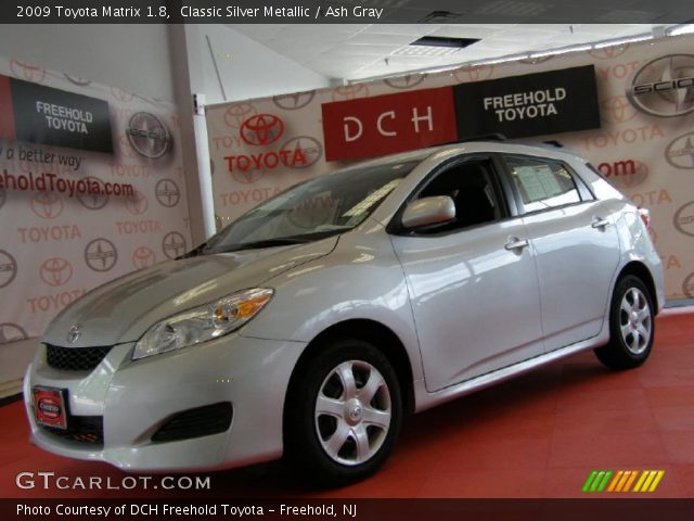 2009 Toyota Matrix 1.8 in Classic Silver Metallic