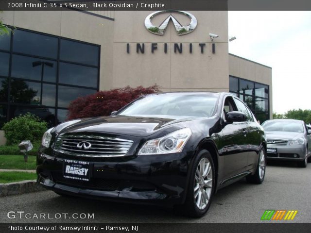 2008 Infiniti G 35 x S Sedan in Black Obsidian