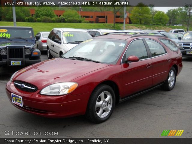 Matador Red Metallic 2002 Ford Taurus Se Wagon Medium