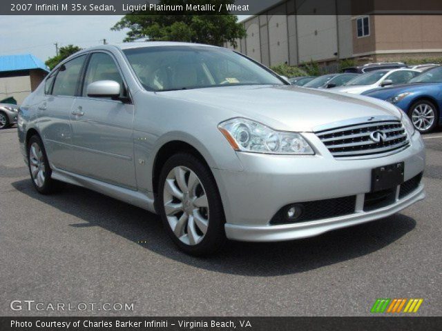 2007 Infiniti M 35x Sedan in Liquid Platinum Metallic