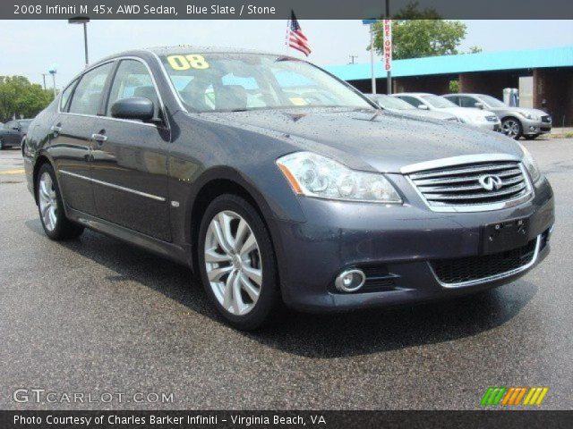 2008 Infiniti M 45x AWD Sedan in Blue Slate