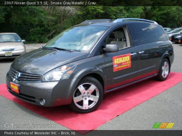 2007 Nissan Quest 3.5 SE in Smoke Gray Metallic
