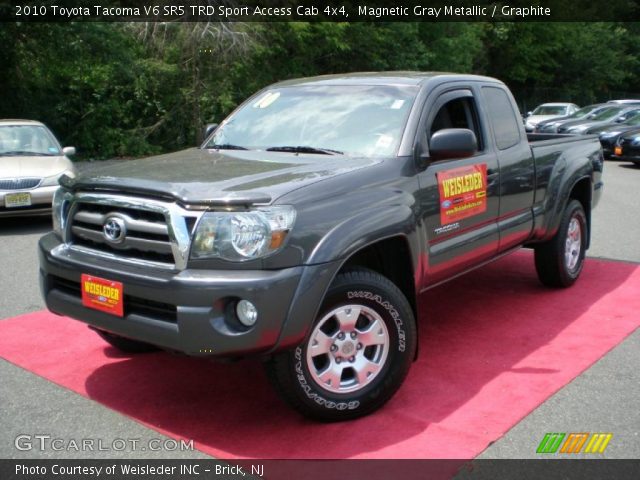 2010 Toyota Tacoma V6 SR5 TRD Sport Access Cab 4x4 in Magnetic Gray Metallic