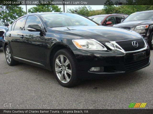 2008 Lexus GS 350 AWD in Black Sapphire Pearl