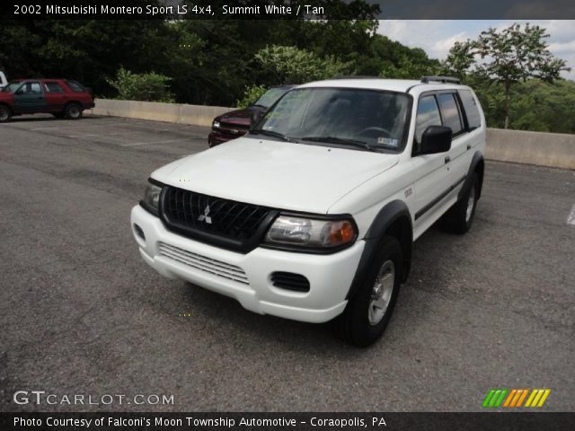 2002 Mitsubishi Montero Sport LS 4x4 in Summit White