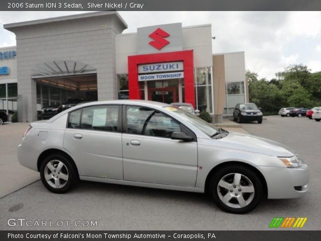 2006 Saturn ION 3 Sedan in Silver Nickel