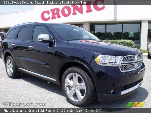 2011 Dodge Durango Citadel in Blackberry Pearl
