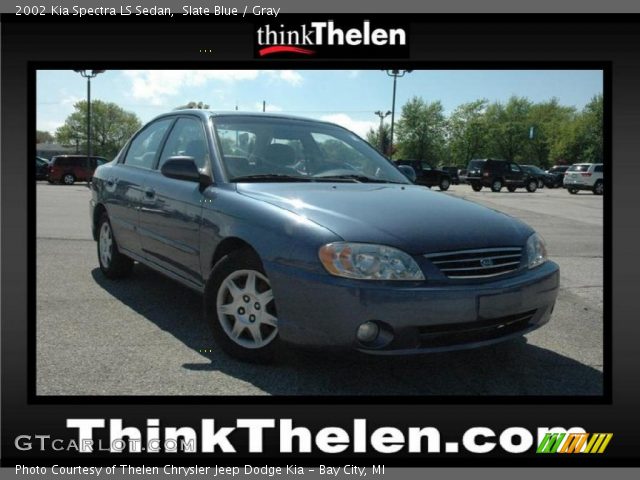 2002 Kia Spectra LS Sedan in Slate Blue