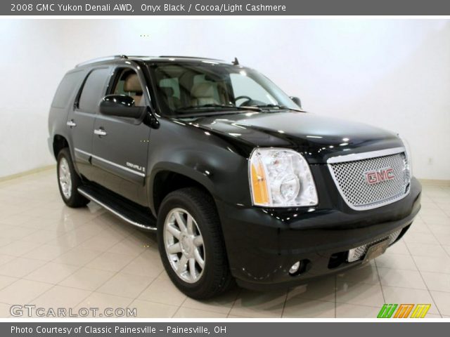 2008 GMC Yukon Denali AWD in Onyx Black