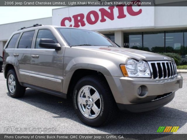 2006 Jeep Grand Cherokee Limited in Light Khaki Metallic